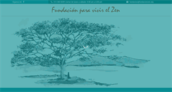 Desktop Screenshot of fundacionzen.org
